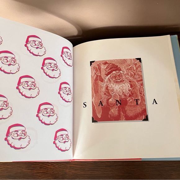 SANTA Hardcover Book, Kathleen Paton Collectible Christmas Poetry Illustrations - Picture 11 of 16
